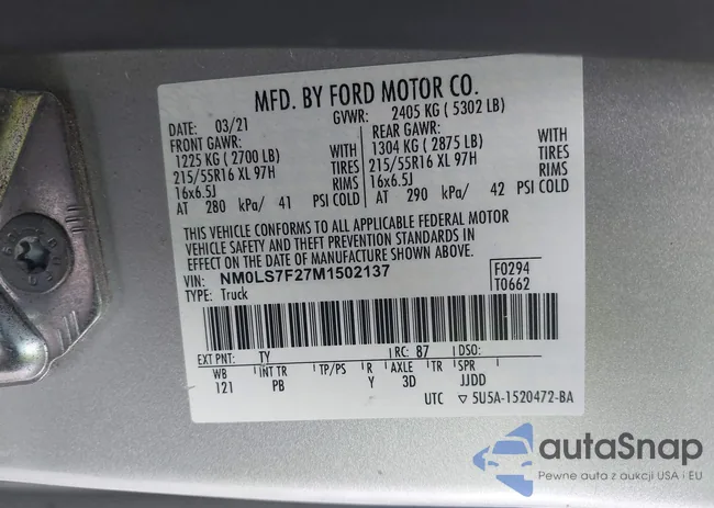 NM0LS7F27M1502137: 42273667