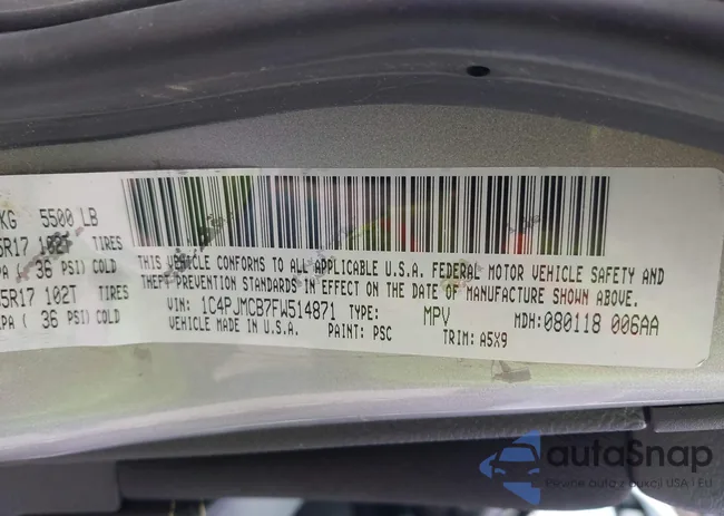 1C4PJMCB7FW514871: 42273799