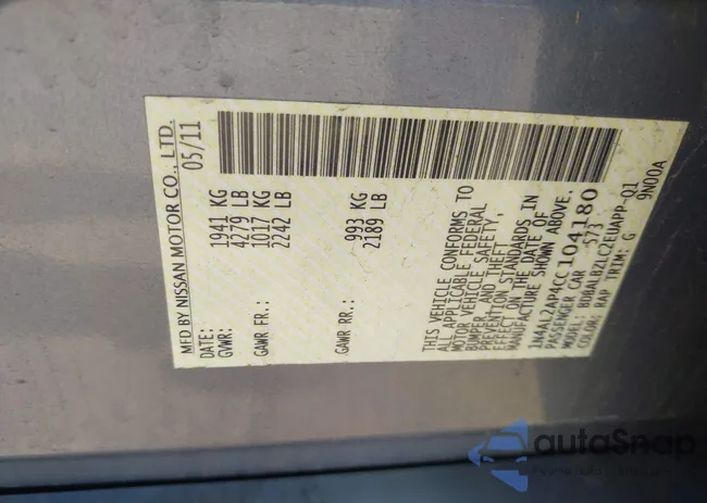 1N4AL2AP4CC104180: 42272996