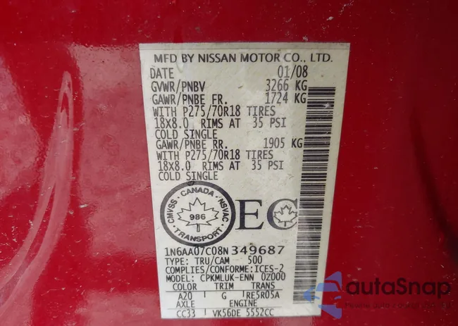 1N6AA07C08N349687: 42274289