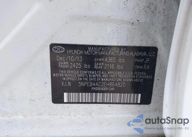 5NPEB4AC2EH864820: 42274376