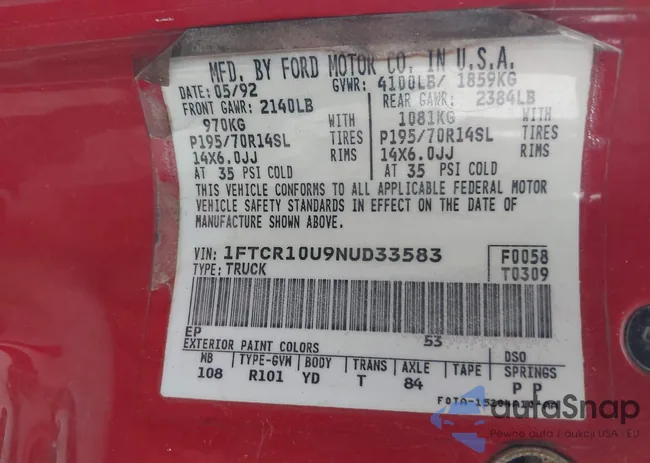 1FTCR10U9NUD33583: 42274461