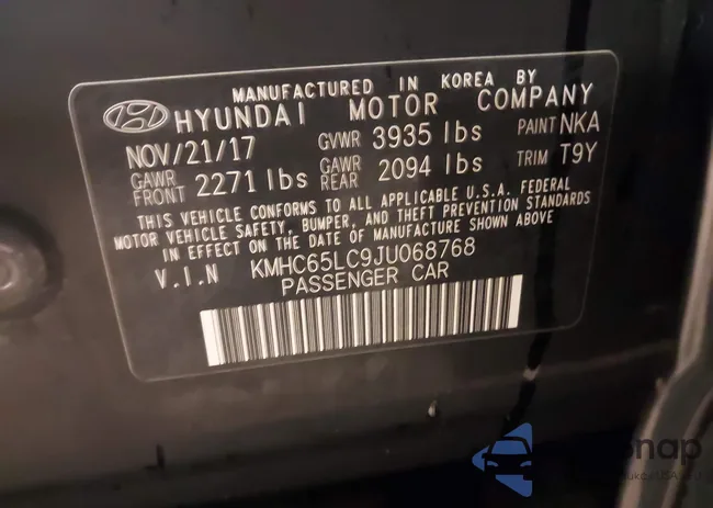 KMHC65LC9JU068768: 42274667