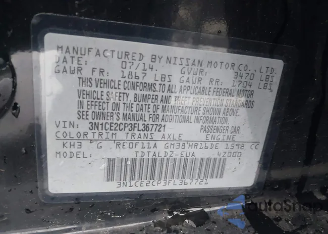 3N1CE2CP3FL367721: 42273901