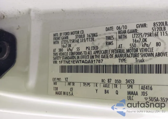 1FTNE1EW7ADA91787: 42275354