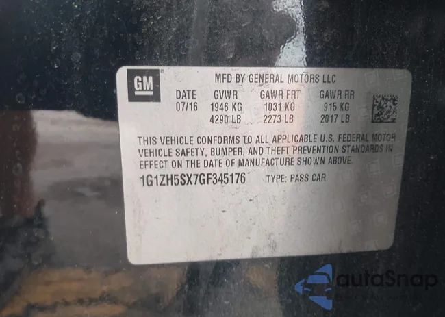 1G1ZH5SX7GF345176: 42275572