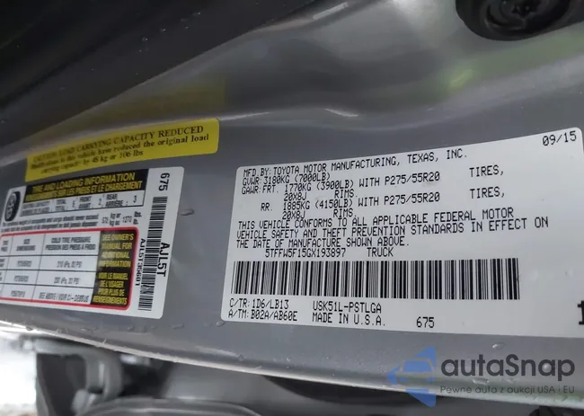 5TFFW5F15GX193897: 42274871