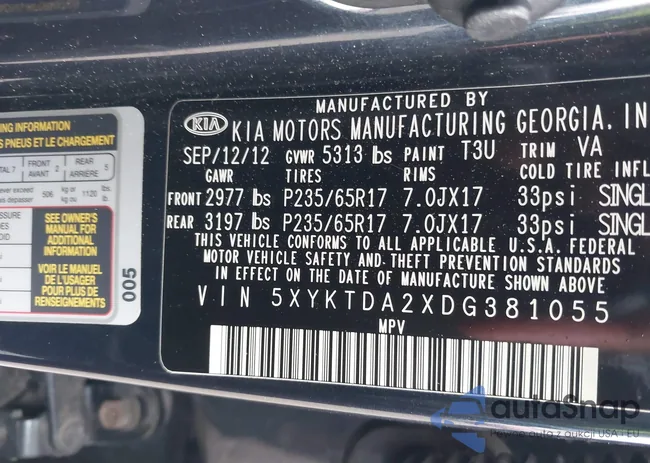 5XYKTDA2XDG381055: 42276583