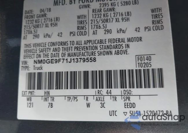 NM0GE9F71J1379558: 42276643