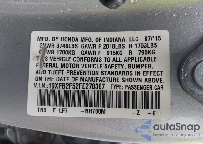 19XFB2F52FE278367: 42276667