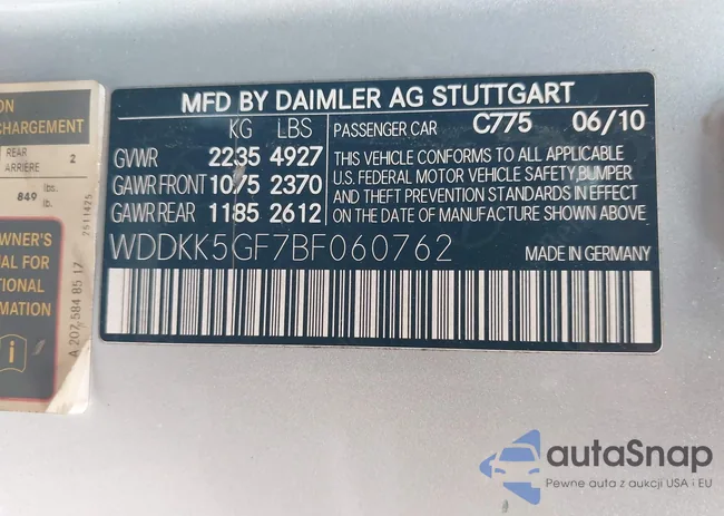 WDDKK5GF7BF060762: 42276759