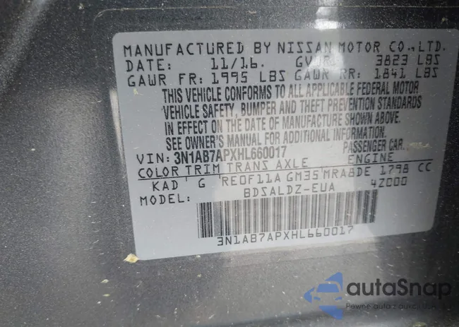 3N1AB7APXHL660017: 42276786