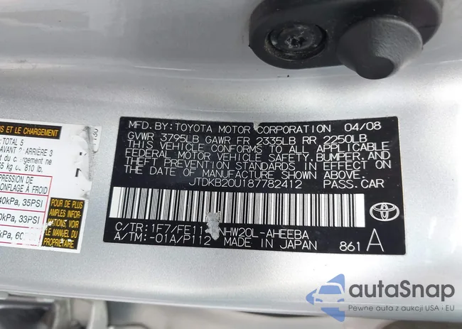 JTDKB20U187782412: 42275892