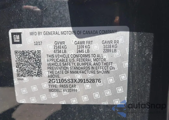 2G1105S3XJ9152876: 42277794