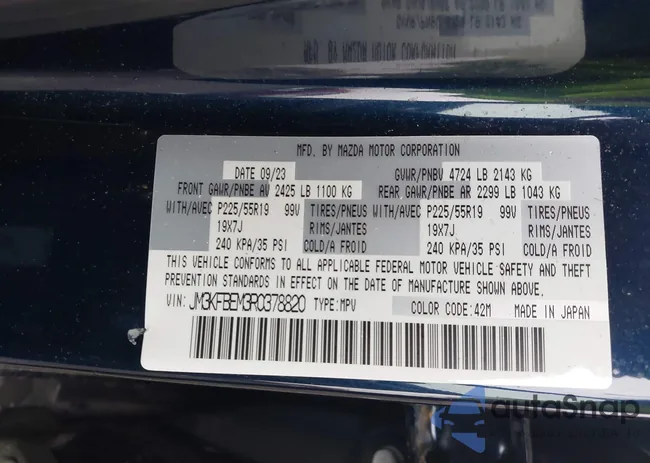 JM3KFBEM3R0378820: 42276885