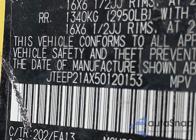 JTEEP21AX50120153: 42277993