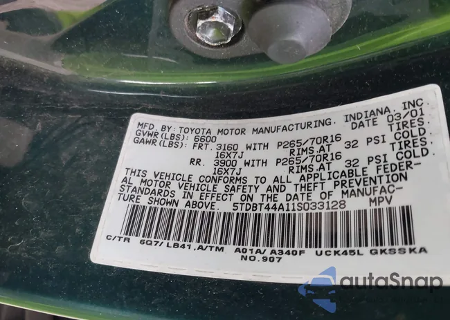 5TDBT44A11S033128: 42278126