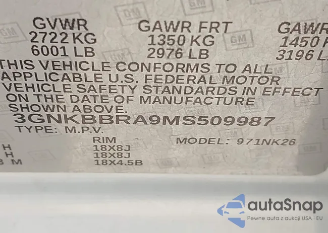 3GNKBBRA9MS509987: 42278192