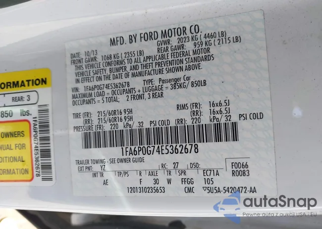 1FA6P0G74E5362678: 42278880