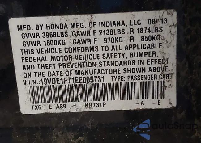 19VDE1F71EE005731: 42279107