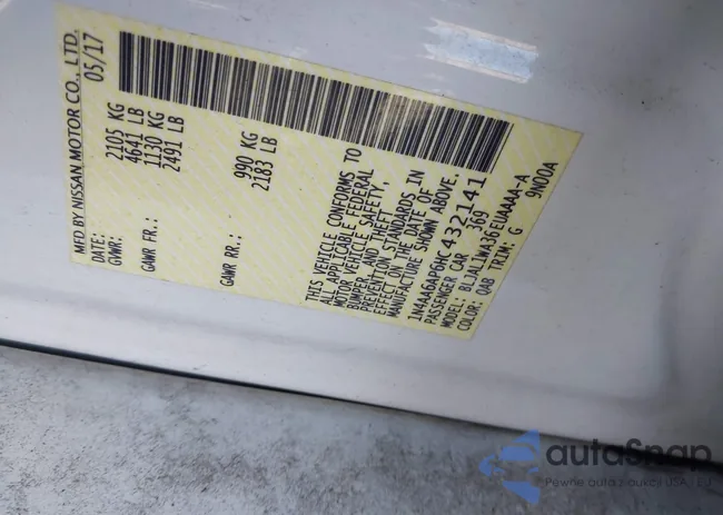 1N4AA6AP6HC432141: 42280398