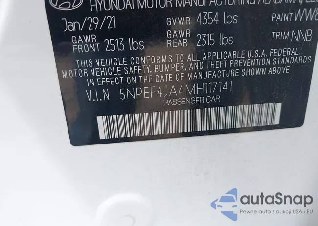 5NPEF4JA4MH117141: 42280830