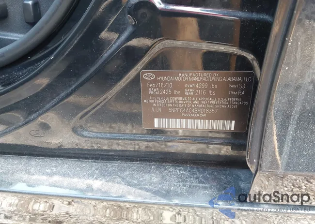 5NPEC4AC4BH018357: 42279995