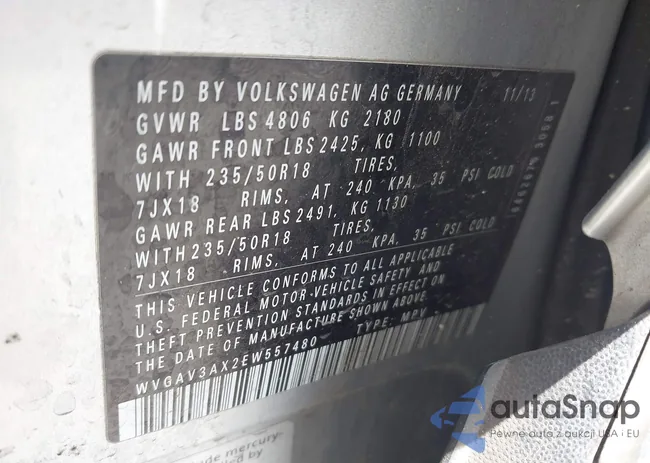 WVGAV3AX2EW557480: 42280057