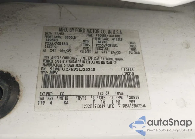 5LMFU27R93LJ25248: 42280072