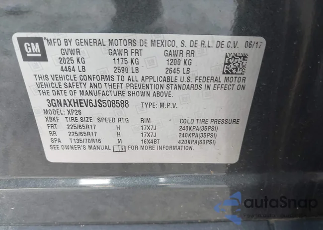 3GNAXHEV6JS508588: 42280176