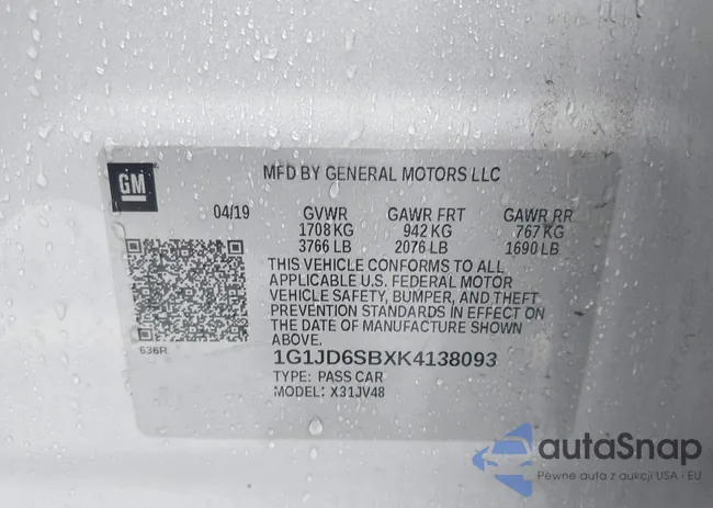 1G1JD6SBXK4138093: 42281691