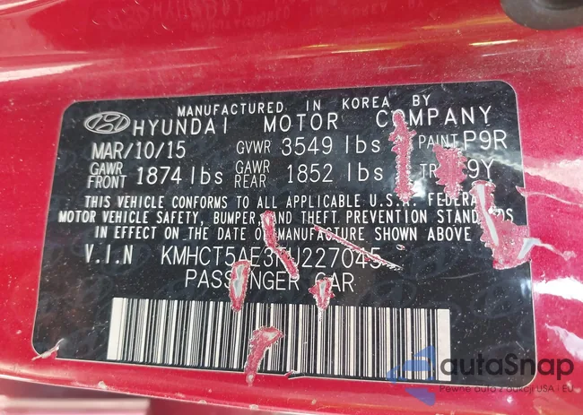 KMHCT4AE0FU227045: 42280952