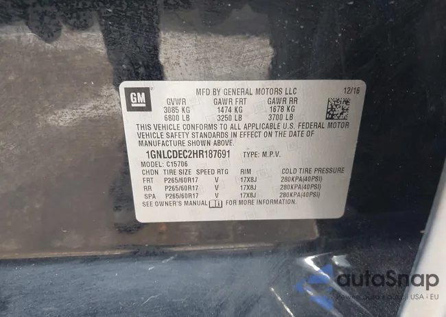 1GNLCDEC2HR187691: 42280973