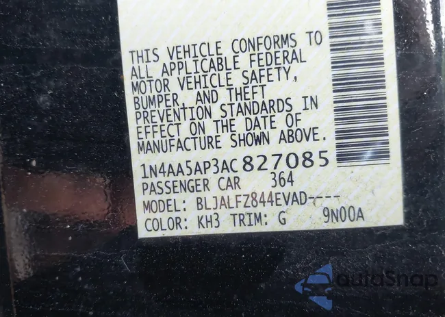 1N4AA5AP3AC827085: 42282489