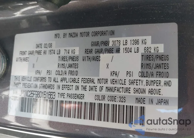 JM1NC25F980151663: 42282564