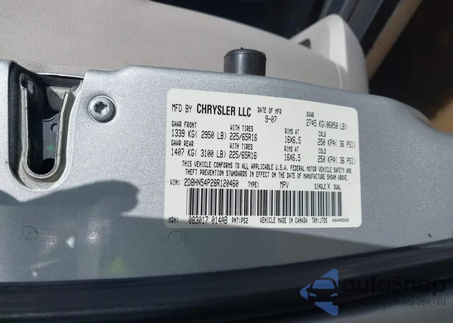 2D8HN54P28R120460: 42283528