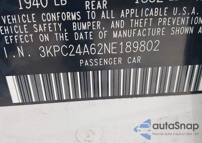 3KPC24A62NE189802: 42283620