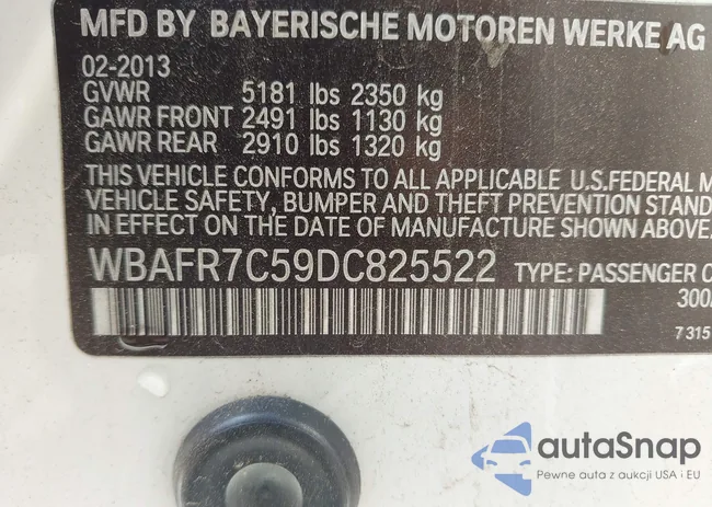 WBAFR7C59DC825522: 42283720