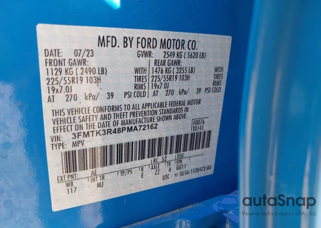 3FMTK3R48PMA72162: 42283188