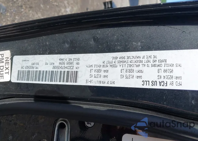 2C3CDXHG7GH350392: 42284466