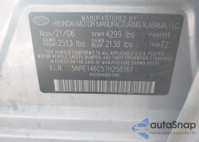 5NPET46C57H258761: 42284476