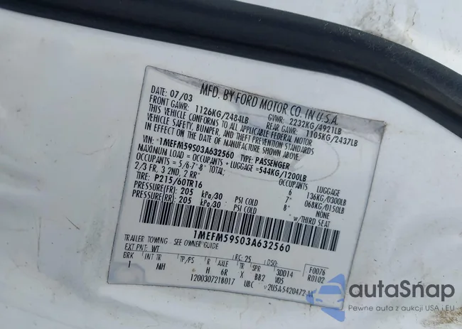 1MEFM59S03A632560: 42284496