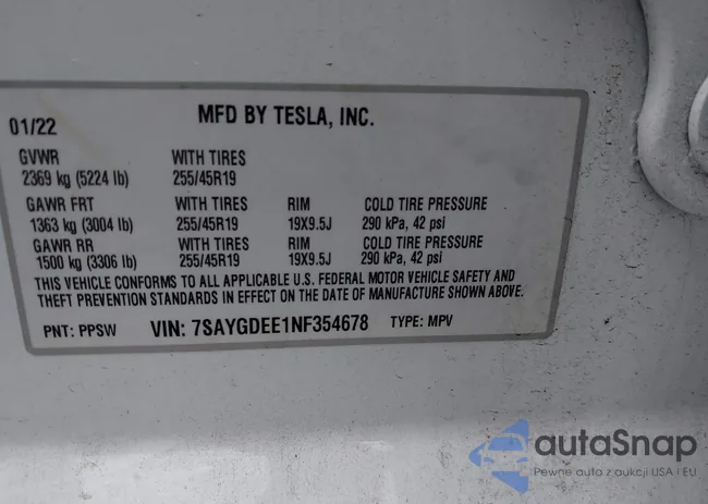 7SAYGDEE1NF354678: 42284727