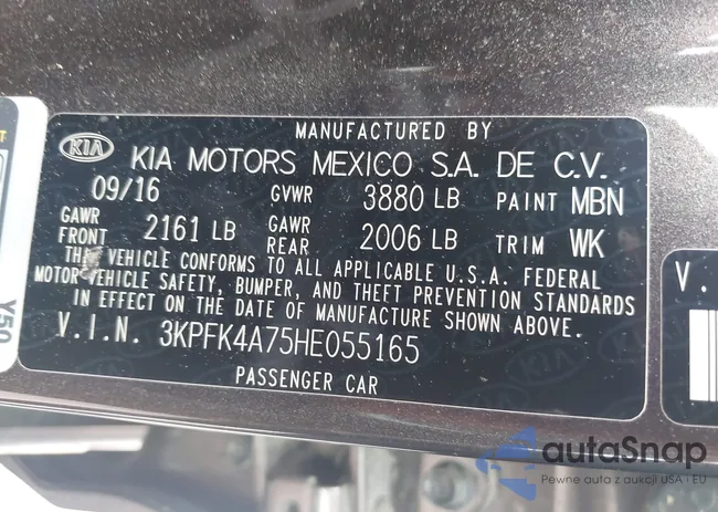 3KPFK4A75HE055165: 42284086