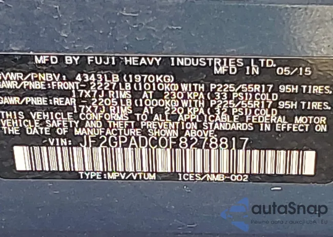 JF2GPADC0F8278817: 42285318