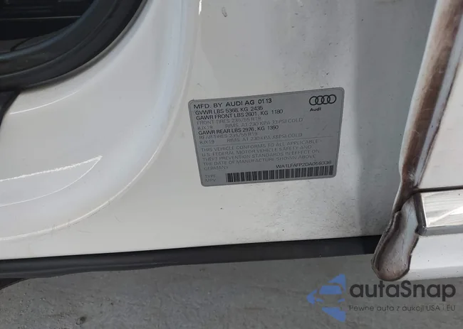 WA1LFAFP2DA058336: 42284861