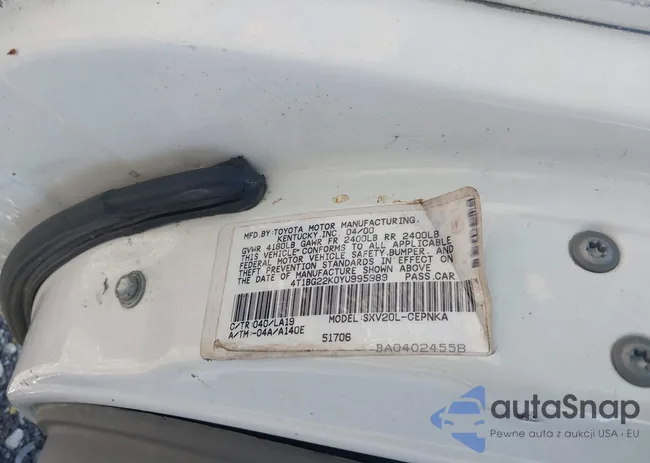 4T1BG22K0YU995989: 42285055