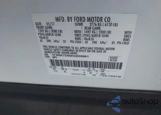 1FM5K7D80HGD09961: 42286215