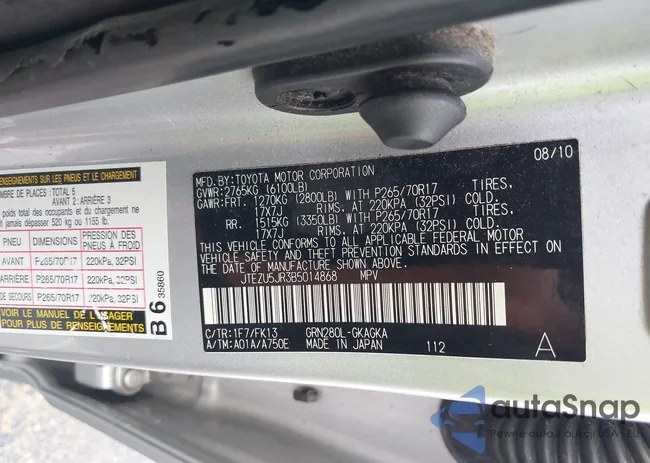 JTEZU5JR3B5014868: 42286507