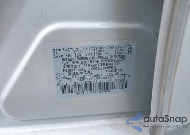 3N1AB7AP8KY235695: 42287249